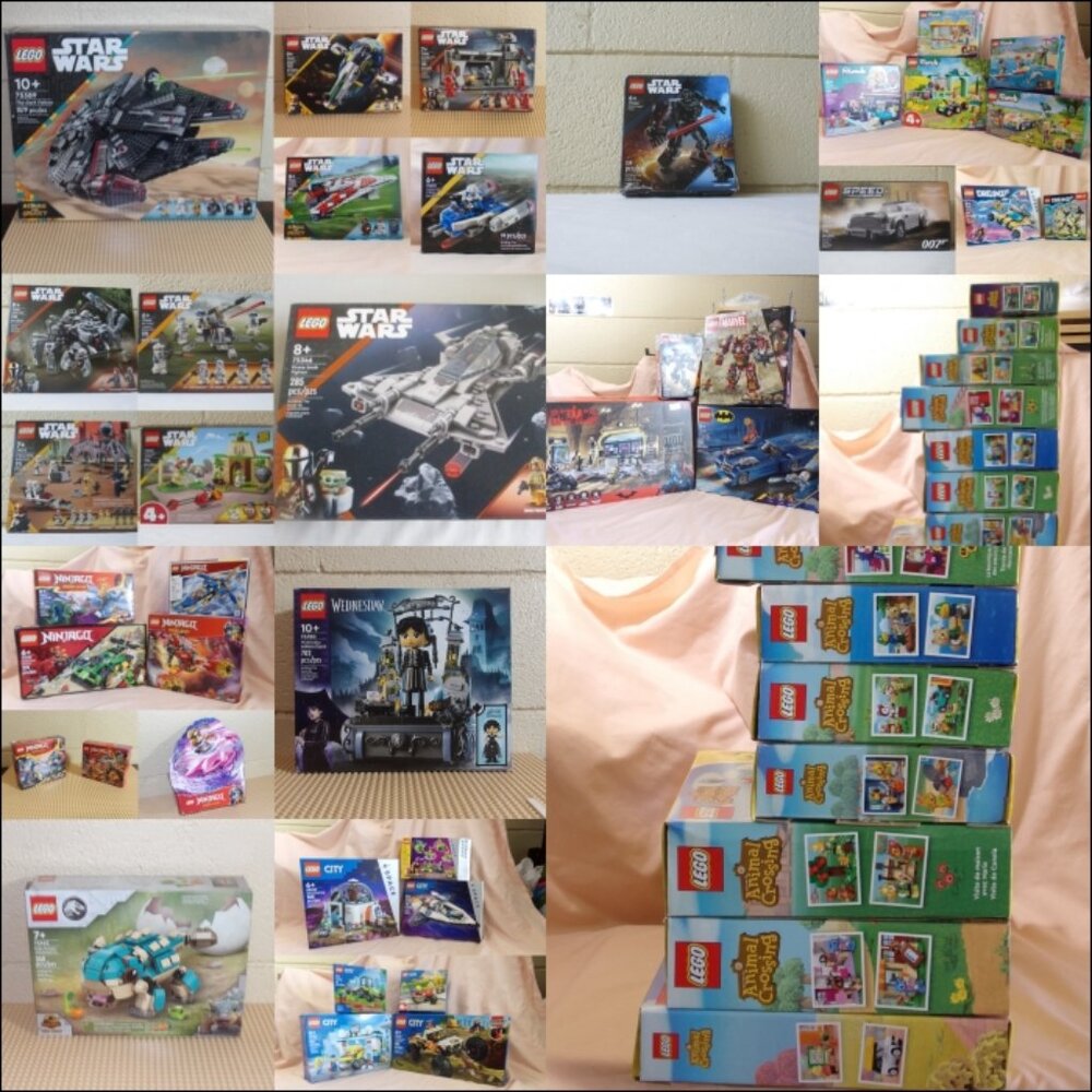 LEGO Empty Box Only – Star Wars Animal Crossing Ninjago Friends City Space +More